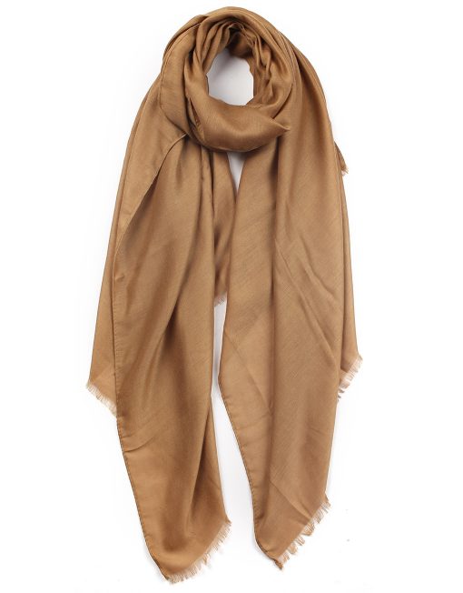 High Density Fabric Plain Scarf