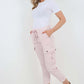 Italian Drawstring Waistband Magic Cargo Trouser