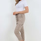 Italian Drawstring Waistband Magic Cargo Trouser