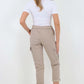 Italian Drawstring Waistband Magic Cargo Trouser