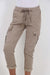 Italian Drawstring Waistband Magic Cargo Trouser