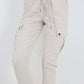 Italian Drawstring Waistband Magic Cargo Trouser