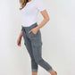 Italian Drawstring Waistband Magic Cargo Trouser