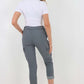 Italian Drawstring Waistband Magic Cargo Trouser