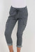 Italian Drawstring Waistband Magic Cargo Trouser