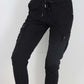 Italian Drawstring Waistband Magic Cargo Trouser