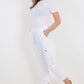 Italian Drawstring Waistband Magic Cargo Trouser
