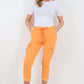Italian Drawstring Waistband Magic Cargo Trouser