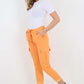 Italian Drawstring Waistband Magic Cargo Trouser