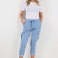 Italian Drawstring Waistband Magic Cargo Trouser