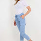 Italian Drawstring Waistband Magic Cargo Trouser