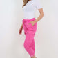 Italian Drawstring Waistband Magic Cargo Trouser