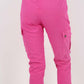 Italian Drawstring Waistband Magic Cargo Trouser