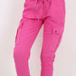 Italian Drawstring Waistband Magic Cargo Trouser