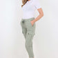 Italian Drawstring Waistband Magic Cargo Trouser