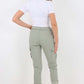 Italian Drawstring Waistband Magic Cargo Trouser