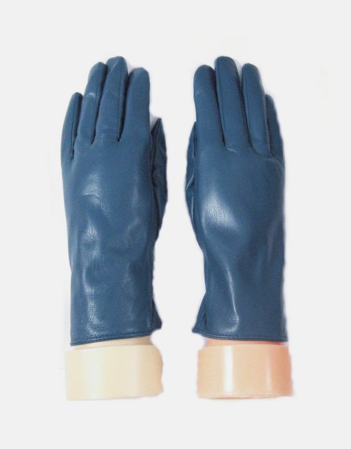 Plain Soft Faux Leather Glove