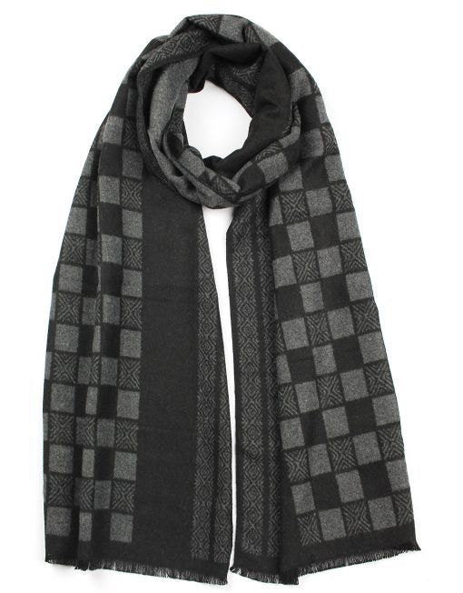 Small Chess Board Pattern Men’s Scarf