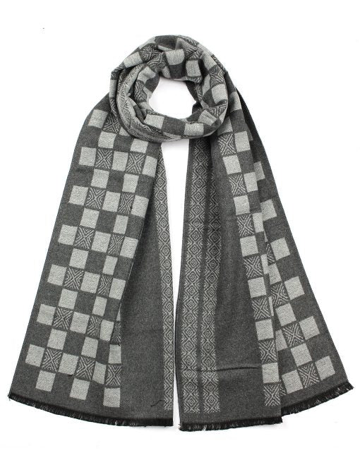 Small Chess Board Pattern Men’s Scarf