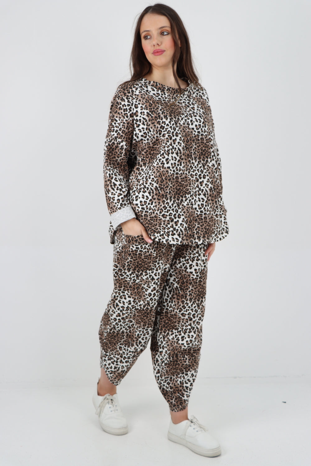 Italian Leopard Printed Set