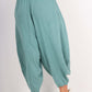Italian Plain Linen Hareem Pants