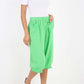 Italian Frill Hem 3/4 Linen Jogger