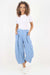 Italian Plain Layered 3/4 Linen Jogger