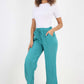 Italian Plain Linen Palazzo Trouser