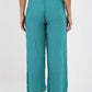 Italian Plain Linen Palazzo Trouser