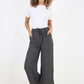 Italian Plain Linen Palazzo Trouser
