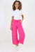 Italian Plain Linen Palazzo Trouser