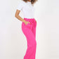 Italian Plain Linen Palazzo Trouser