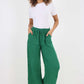 Italian Plain Linen Palazzo Trouser