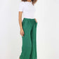 Italian Plain Linen Palazzo Trouser