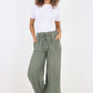 Italian Plain Linen Palazzo Trouser