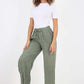 Italian Plain Linen Palazzo Trouser