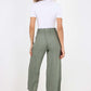Italian Plain Linen Palazzo Trouser