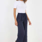 Italian Plain Linen Palazzo Trouser