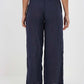 Italian Plain Linen Palazzo Trouser