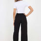 Italian Plain Linen Palazzo Trouser