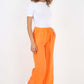 Italian Plain Linen Palazzo Trouser