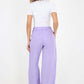 Italian Plain Linen Palazzo Trouser