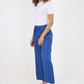 Italian Plain Linen Palazzo Trouser