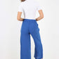 Italian Plain Linen Palazzo Trouser