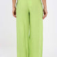 Italian Plain Linen Palazzo Trouser
