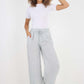 Italian Plain Linen Palazzo Trouser