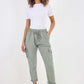 Italian Full Length Linen Cargo Pants