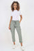 Italian Full Length Linen Cargo Pants