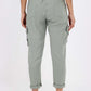 Italian Full Length Linen Cargo Pants