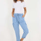 Italian Full Length Linen Cargo Pants